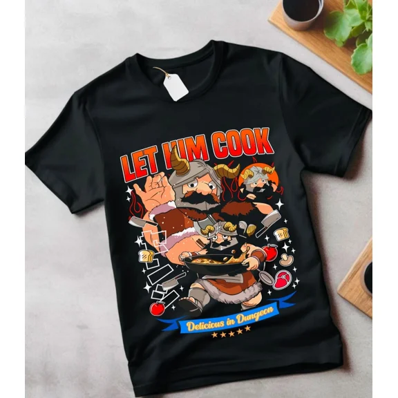 VINTAGE Senshi T-shirt Senshi For Food Delicious In The Dungeon Gift shirt All Size