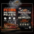thumbnail image 3 of Bear Mountain BBQ Natural Hardwood Pecan Flavor Pellets, 20lbs (2 Pack), 3 of 9