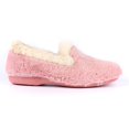 thumbnail image 2 of Lunar Womens Shake Faux Fur Trim Slippers, 2 of 6