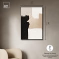 thumbnail image 5 of Beige and Black I Canvas Neutral Wall Decor by Art Remedy, Black Frame, 30 x 45, 5 of 7