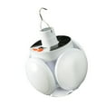 thumbnail image 3 of Lámpara solar para acampar, de alto brillo, ahorro de energía, portátil, para exteriores, con gancho para pesca de emergencia., 3 of 12