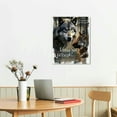 thumbnail image 3 of Nawypu To My Daughter Canvas From Mom Dad Mother You Will Never Lose Wolf Daughter Birthday Gifts Graduation Christmas Custom Wall Art Print Framed Canvas, 3 of 5
