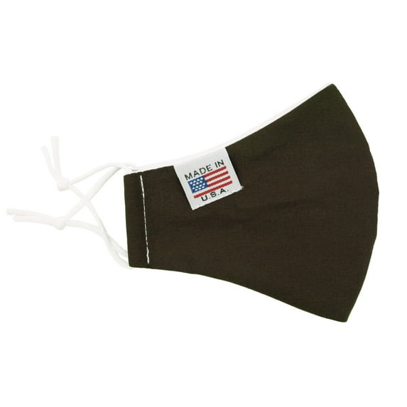 Made in USA Adult Kid 3 Layers Cotton Reusable Washable Cotton Face Mask Cover