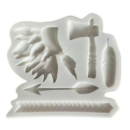 

HEVIRGO Dessert Mold Unique Shape High Toughness Silicone 3D Baking Mold DIY Handmade Dessert Mold for Home White Silicone