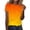 Yellow, variant on MEICHEN Women Letter Printing Round Neck Short Sleeve T Shirt Tops Casual Shirts Summer Fashion Clothing for Women