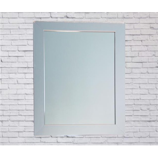 BrandtWorks BM015M2 Miroir Mural Chromé, 32 x 41, Argent