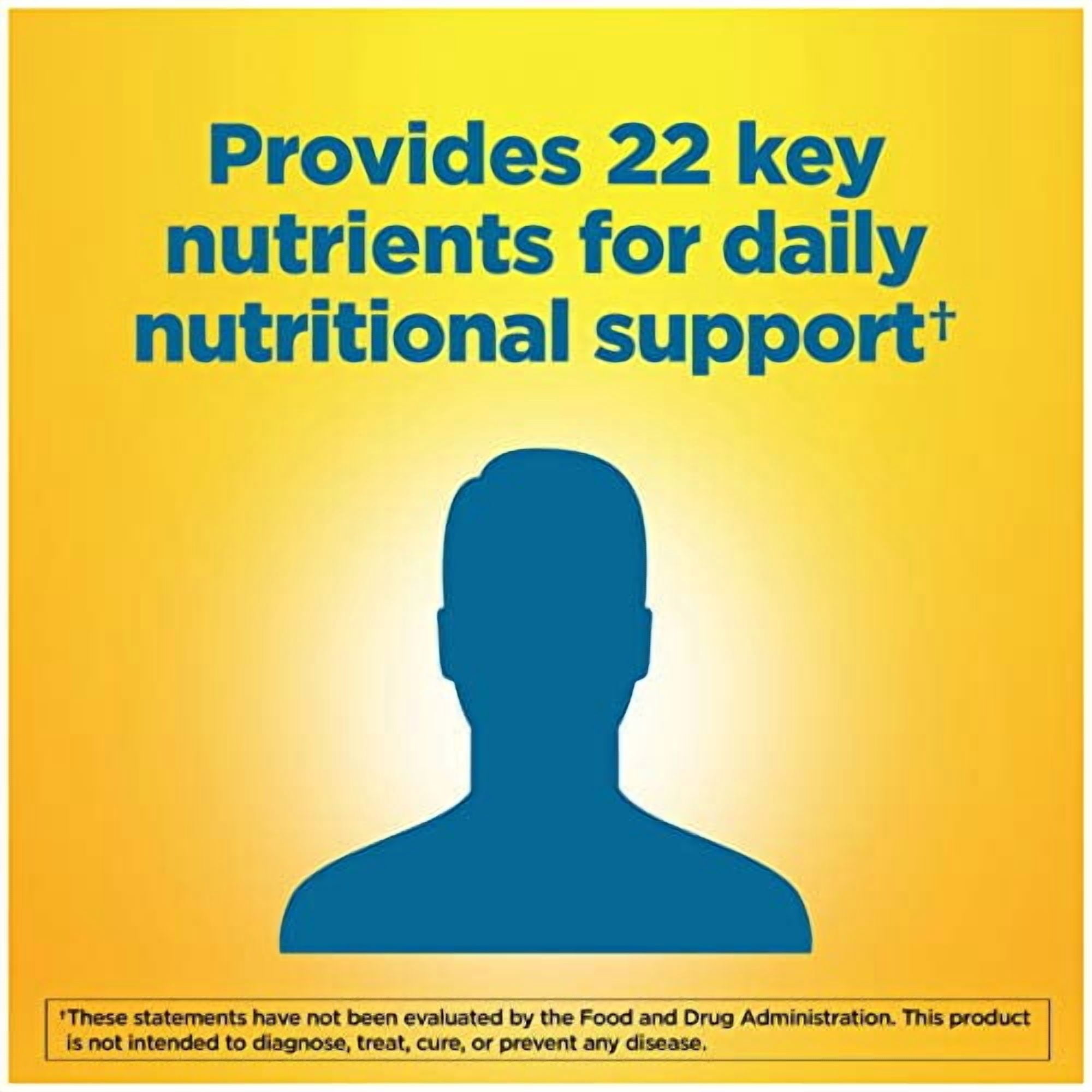Nature Made Men's Multivitamin 50+ Tablets with Vitamin D, 90 Count (Packaging May Vary)