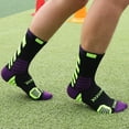 thumbnail image 6 of 5Pairs Compression Sport Training Basketball Socks, Cushioned Athletic Sports Crew Socks for Men & Women, 6 of 9