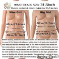 thumbnail image 3 of 10Pcs Waist Beads For Women African Waist Beads Belly Chains Colorful Beaded Body Chain Beach Summer Bikini Elastic Waist Jewelry, 3 of 5