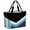 Blue Black Gray, variant on Blue Black Geometric Beach Bag for Women, Large Breathable Mesh Beach Tote Bag, Modern Abstract Lines Color Blocks Sandproof Lightweight Travel Bags for Vacation Picnic Swimming Pool 15.7"x15.7"x9.1"