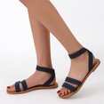 thumbnail image 2 of Clearance VerPetridure Women's Sandals Summer Casual Sandals Casual Footwear Solid Color Women's Sandals Summer Casual Sandals, 2 of 5