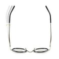thumbnail image 4 of Retro Round Silver Reading Glasses Classic Spring Hinge Metal Readers +2.00 for Men, 4 of 5