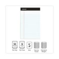 thumbnail image 4 of Universal UNV57300 5 in. x 8 in. Premium Narrow Ruled Writing Pads with Heavy-Duty Back - Black Headband (12/Pack), 4 of 8