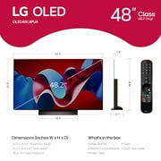 LG 48 Class 4K UHD OLED Web OS Smart TV with Dolby Vision C4 Series - OLED48C4PUA
