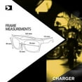 thumbnail image 4 of Bobster Charger Sunglasses Black w/Yellow Lenses, 4 of 6