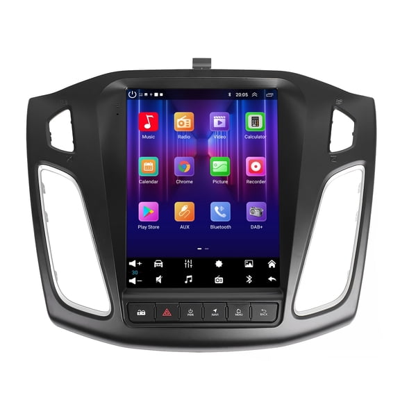 Woudy Android 15 Auto Apple Carplay Car Stereo Radio For Ford Focus 2012-2018 GPS Navi