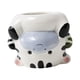 thumbnail image 2 of Maceta de cerámica con forma de animal, maceta decorativa, soporte para plantas, florero Cebra 10x9x83cm, 2 of 9