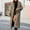 Brown, variant on Women's Faux Fur Coat Fuzzy Warm Winter Long Fur Jackets Cardigan Outerwear Overcoat White