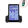 thumbnail image 1 of Focan Electric Scooter E-bike Speedometer 24v 36v 48v 60v Big Screen M5 M6c Lcd Display Instrument Waterproof 5pin Male Female, 1 of 1