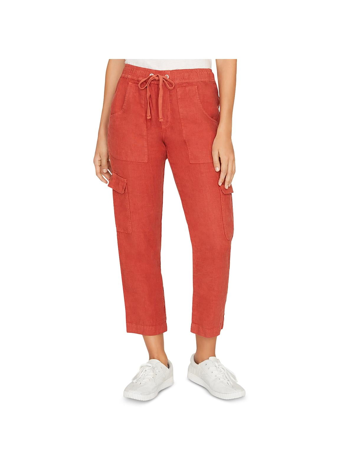 sanctuary discoverer linen cargo pants