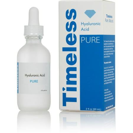 Timeless Skin Care hyaluronic acid serum 100% pure 2oz /