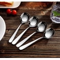 thumbnail image 6 of Premium 7" Louise Soup Spoons, 18/10 Stainless Steel, Dishwasher Safe (4 PCS), 6 of 7
