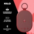 thumbnail image 2 of Skullcandy Kilo Altavoz Bluetooth inalámbrico - Mini altavoz Bluetooth impermeable IPX7 con batería de 24 horas, radiador pasivo de disparo hacia abajo y emparejamiento inalámbrico verdadero - Perfect, 2 of 5