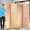 Natural, variant on Room Dividers and Folding Privacy Screens 4 Panel 6 ft Foldable Portable Room Seperating Divider, Handwork Wood Mesh Woven Design Wall, Freestanding, Black