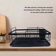 thumbnail image 3 of Large Dish Drainer, Dish Drying Rack Plastic Tray  For Kitchen Counter For Cabinet, 3 of 8