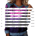 thumbnail image 3 of QASIEATN Blue Women's Crew Neck Sweatshirt Long Sleeve Tops Casual Loose Pullover Sweatshirts, 3 of 4