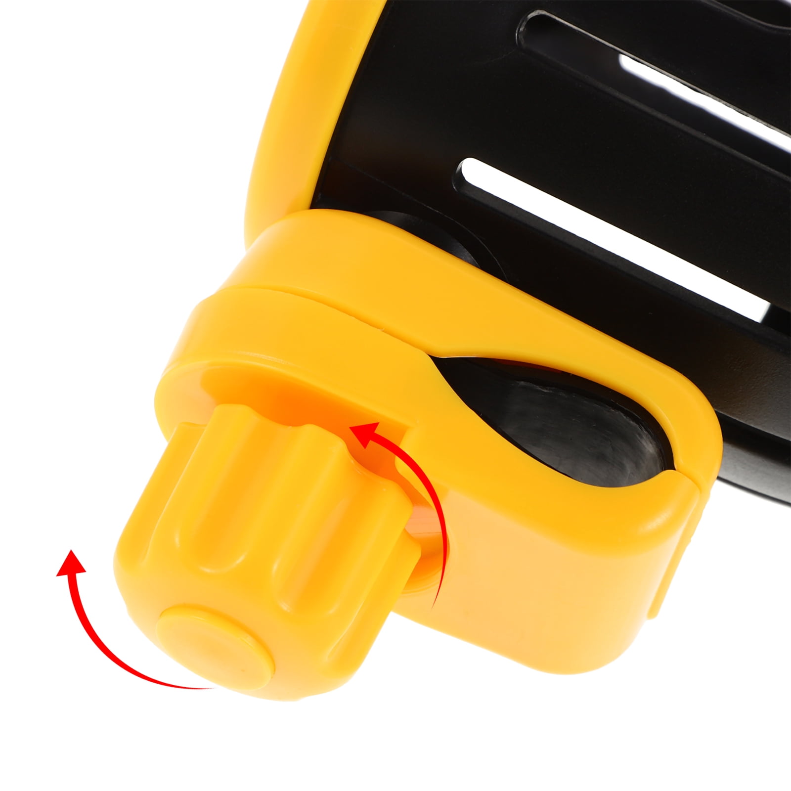 Hemoton 2pcs Handlebar Bottle Clamp Pushchair Cup Holder Rotatable Stroller Milk Bottle Clamp
