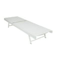 thumbnail image 3 of Christopher Knight Home Salton Outdoor Aluminum Chaise Lounge with Mesh Seating (Set of 2) by  Grey, 3 of 5