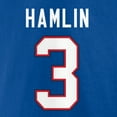 thumbnail image 5 of Men's Damar Hamlin Royal Buffalo Bills Icon Name & Number T-Shirt, 5 of 5