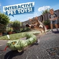 thumbnail image 3 of Veeniix Amphibious Remote Control Snake Toy with Sound, Realistic RC Prank Snake, Green, 3 of 8