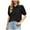Black, variant on Scyoekwg Womens Dressy Blouses Short Sleeve Tops Comfy Clothes Womens Summer Fashion Loose Shirt Women's Shirts Casual Ladies Blouses Dressy Casual