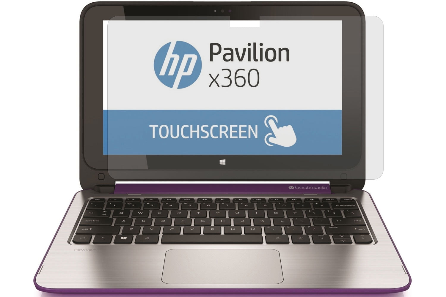 for HP Pavilion XA1014 23.8 Touch Screen AIO Computer High Clarity Anti Scratch PcProfessional Screen Protector Set of 2