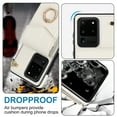 thumbnail image 5 of Asuwish Compatible with Samsung Galaxy S20 Ultra 5G Wallet Phone Case Tempered Glass Screen Protector Ring RFID Credit Card Holder PU Leather Cell Cover for S20ultra 20S S 20 A20 S2O 20ultra G5 White, 5 of 11