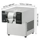 thumbnail image 4 of VEVOR Máquina comercial de hielo en forma de copo de nieve de 176 lb/24 h, de acero inoxidable, para helados, 4 of 9