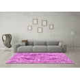 thumbnail image 3 of Ahgly Company Indoor Square Abstract Pink Modern Area Rugs, 8' Square, 3 of 4