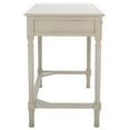 thumbnail image 4 of SAFAVIEH Mckinlee Solid Retro 2 Drawer Writing Desk, Taupe, 4 of 15