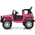 thumbnail image 4 of Patiojoy Kids Ride on Truck 12V Electric Truck w/Remote Control Battery Powered Ride on Toy Car Pink, 4 of 6