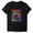Black, variant on IROINNID Womens Fashion Printed Round Neck Relaxed-Fit Short Sleeve T-shirt Blouse Loose Tops On Sale