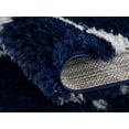 thumbnail image 7 of Allison Navy Shag 2 ft. x 6 ft. Runner Rug, 7 of 7