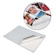 thumbnail image 4 of 25/50 Piezas de Papel Adhesivo de Vinilo Imprimible de Primera Calidad - Hojas de Papel de Calcomanías Impermeables para Impresora de Inyección de Tin Plata Mate 25Pcs Sunnimix Papel adhesivo de vinilo, 4 of 10
