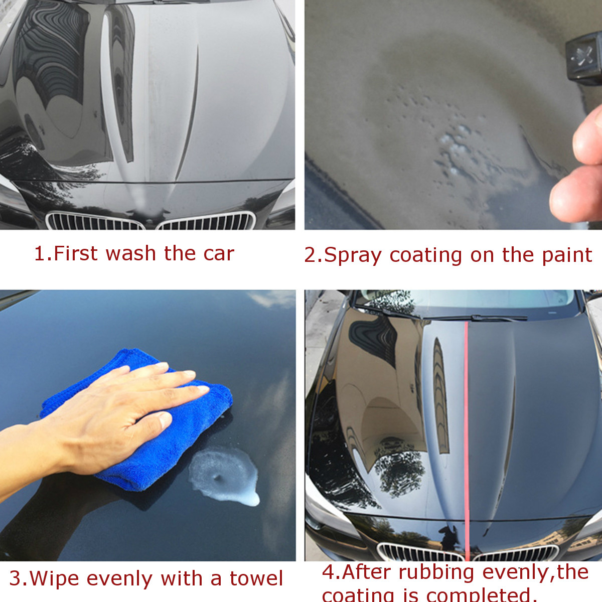 Antiscratch Car Polish Car Liquid Ceramic Coat Auto Detailing Mr. Fix
