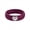 Pack J: Dark Purple - White Gold, variant on ThunderFit Silicone Rings for Women, Silicone Wedding Band with Heart, 5.5 mm Wide, 2mm Thick Rubber Engagement Rings