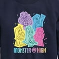 thumbnail image 3 of Monster High - Pastel Character Group - Toddler And Youth Crewneck Fleece Sweatshirt, 3 of 5