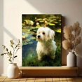 thumbnail image 6 of Pink Maine Coon Cat Canvas Print Hotel Cafe Home Wall Art, 6 of 8
