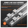 thumbnail image 3 of SBR20 Linear Rail Kit 1200mm - 2 Rails & 4 Blocks, CNC Router Guide, Automated Machines, DIY Projects, SBR20UU Bearing Slides, 3 of 7