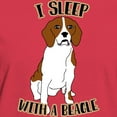 thumbnail image 3 of CafePress - I Sleep With Beagles Women's Classic T Shirt - Women's Traditional Fit Dark T-Shirt, 3 of 4